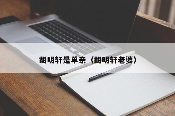 胡明轩是单亲（胡明轩老婆）